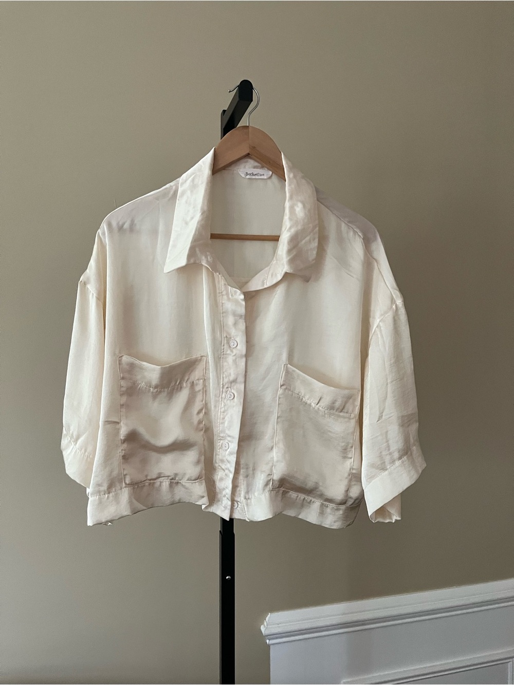 Silky Crop Top